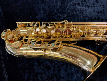 Photo NICE Condition Yanagisawa TWO1 Gold Lacquer Tenor Sax - Serial # 00393501